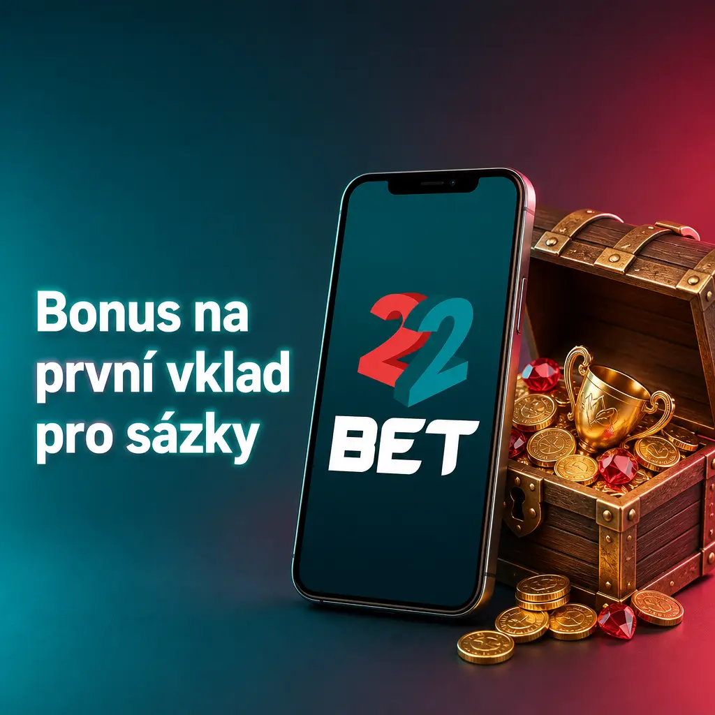 Bonus na první vklad 100 % až 3 000 CZK pro sázky na akumulátory ve fotbale, tenise a hokeji