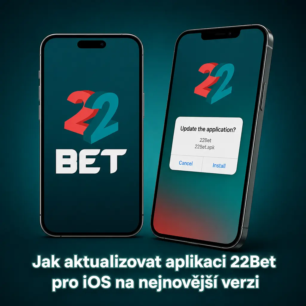 Aktualizace aplikace 22Bet pro iOS na nejnovější verzi přes webovou platformu v Safari