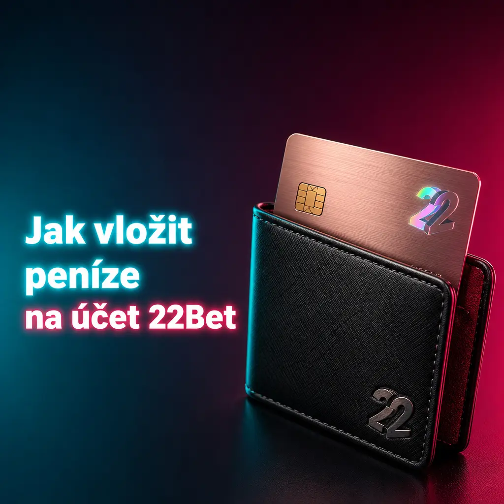Návod na vklad peněz na účet 22Bet pomocí karty, e-peněženky nebo kryptoměny krok za krokem
