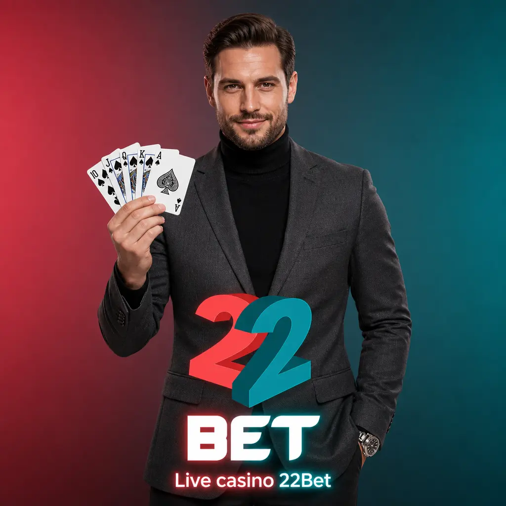 Live casino 22Bet se skutečnými dealery – ruleta, blackjack, baccarat, Casino Hold'em a Crazy Time v reálném čase