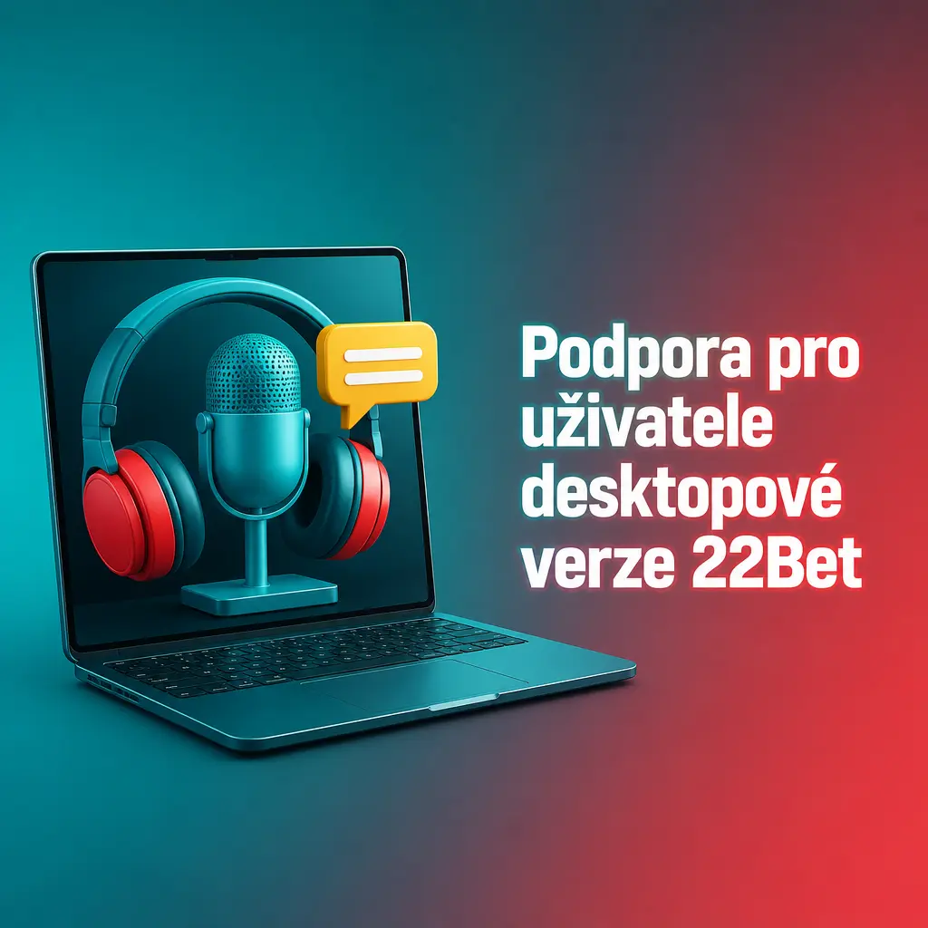 Zákaznická podpora 22Bet pro desktopovou verzi – live chat, e-mail a sociální sítě dostupné 24/7