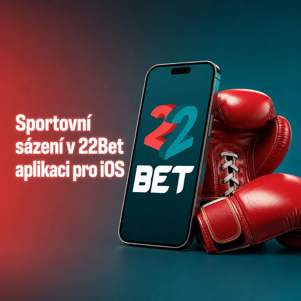 Sportovní sázení v 22Bet aplikaci pro iOS na fotbal, hokej, tenis a esporty